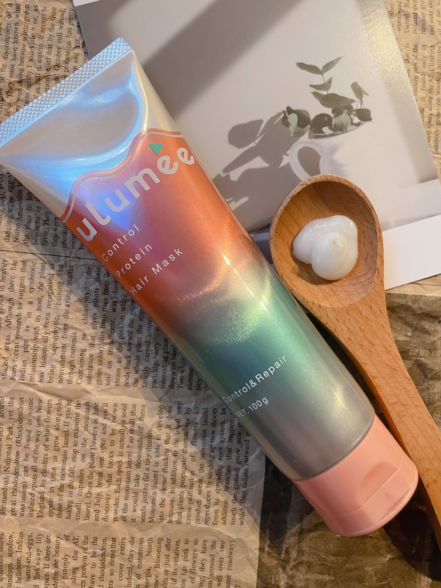 コントロールプロテイン ヘアマスク/ulumee/ヘアマスク・ヘアパックを使ったクチコミ(2枚目)