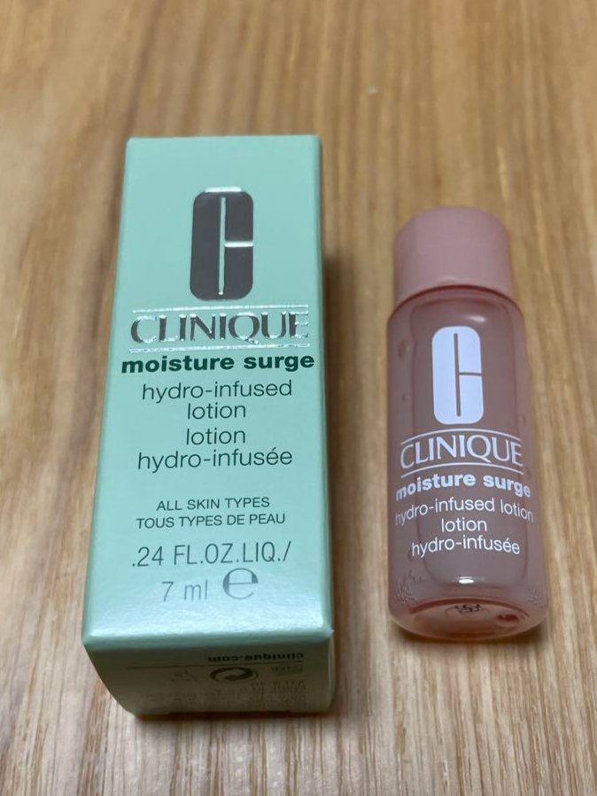 モイスチャー サージ ハイドレーティング ローション 100ml/CLINIQUE/化粧水を使ったクチコミ（1枚目）