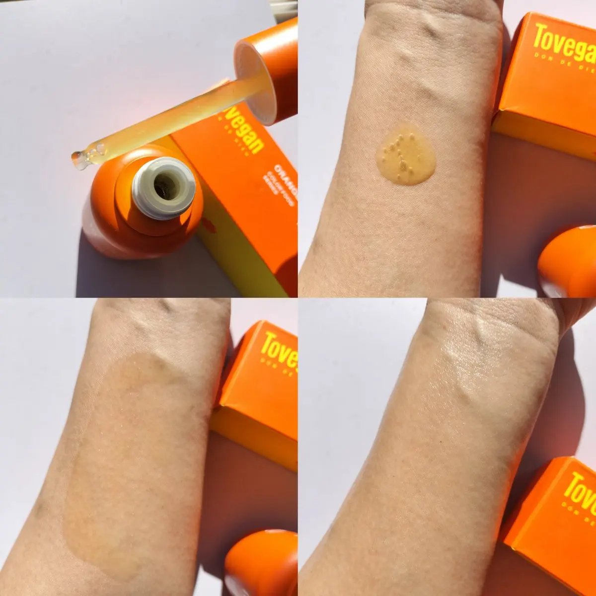 カラーフードシリーズオレンジオアシスセラム/Tovegan/美容液を使ったクチコミ（2枚目）