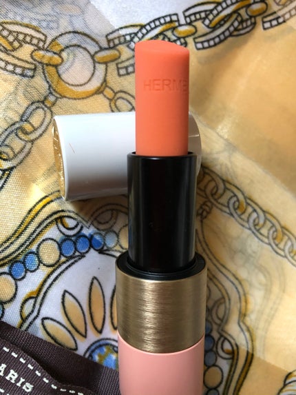 ローズ・エルメス ローズ ア レーヴル/エルメス/口紅を使ったクチコミ(2枚目)