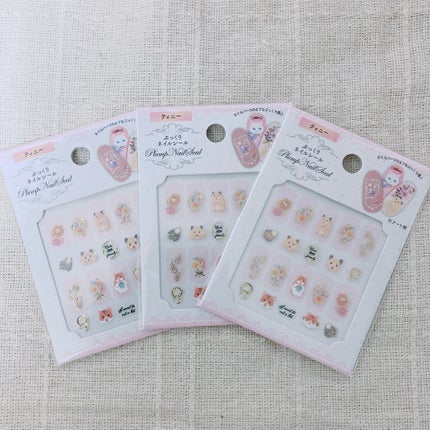 ネイルシール/セリア/ネイルシールを使ったクチコミ(2枚目)