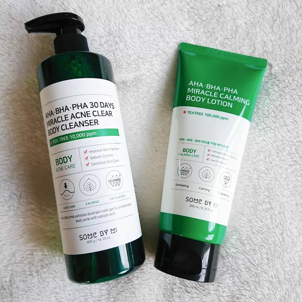 AHA·BHA·PHA 30デイズミラクルアクネボディクレンザー/SOME BY MI/ボディソープを使ったクチコミ（1枚目）