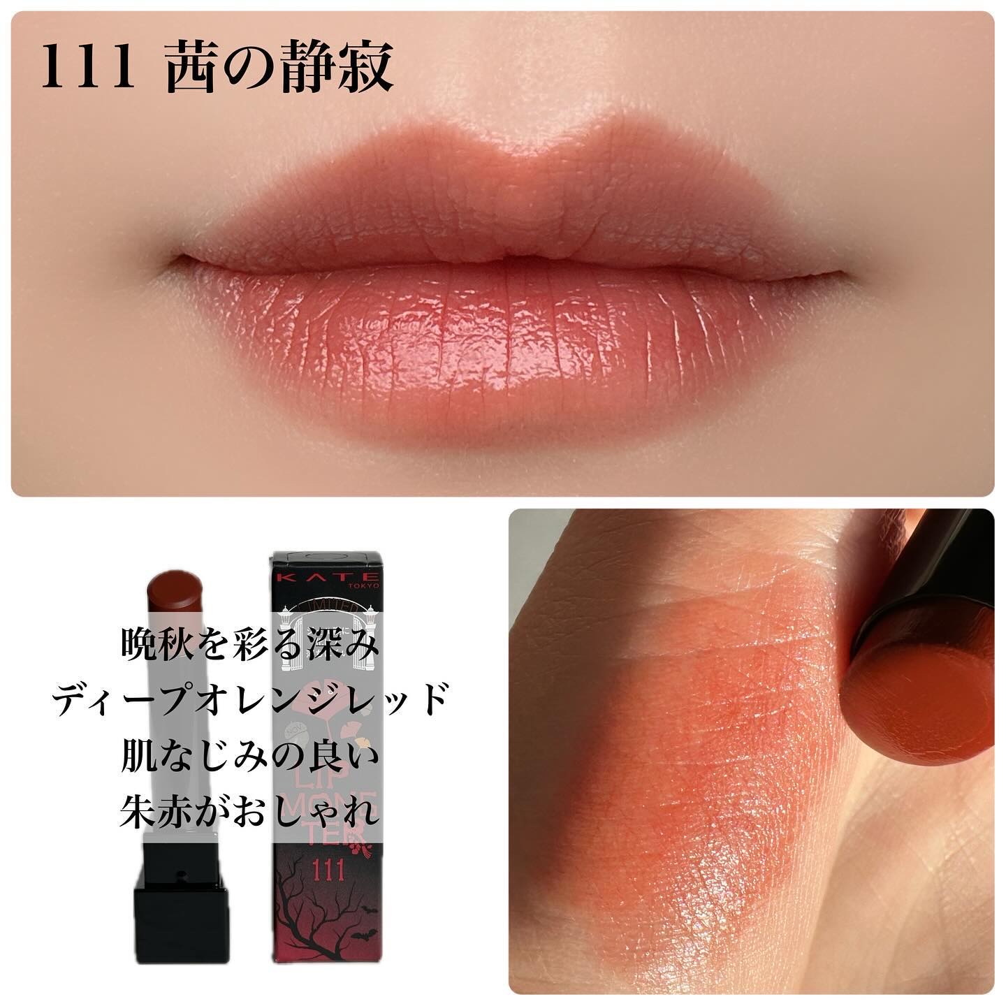 ケイト リップモンスター/KATE/口紅を使ったクチコミ（3枚目）