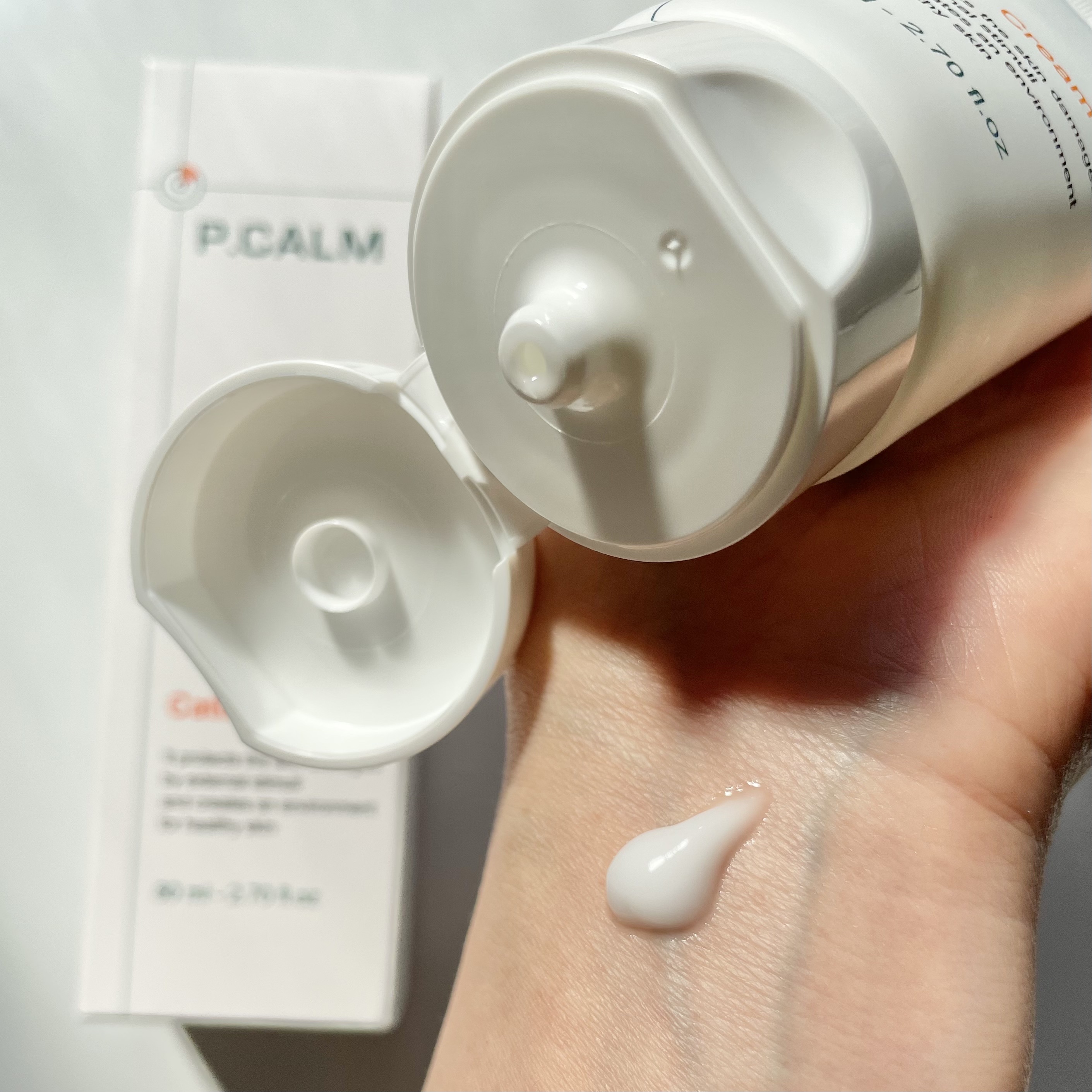 カトクリーム/P.CALM/フェイスクリームを使ったクチコミ（3枚目）