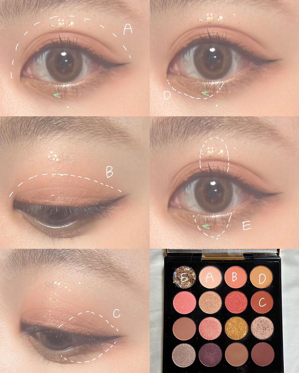 大英博物館 エジプトシリーズ アイシャドウパレット/ZEESEA/アイシャドウパレットを使ったクチコミ（3枚目）