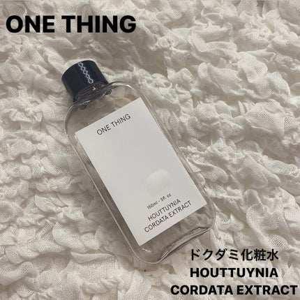ドクダミ化粧水/ONE THING/化粧水を使ったクチコミ(1枚目)