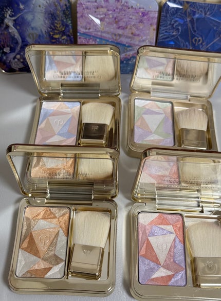 ル・レオスールデクラ /クレ・ド・ポー ボーテ/パウダーハイライトを使ったクチコミ(4枚目)