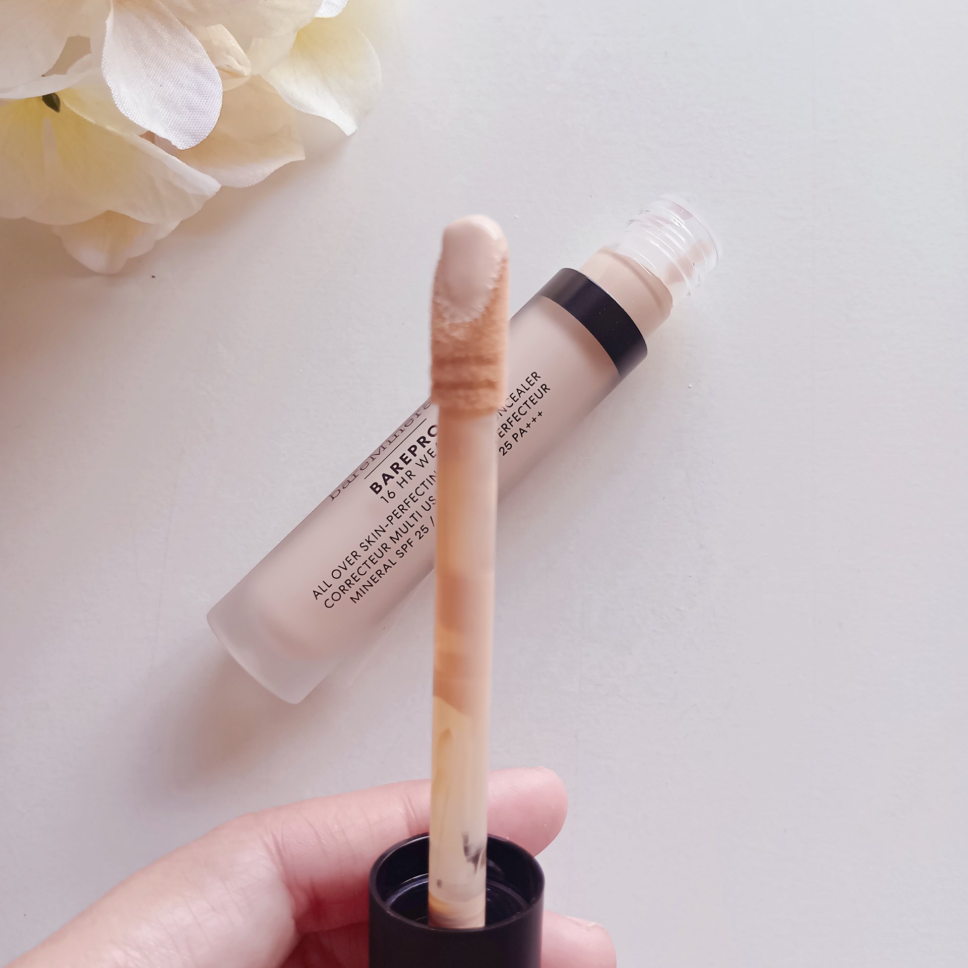 ベアプロ 16HR オールオーバー コンシーラー SPF25（PA+++）/bareMinerals/リキッドコンシーラーを使ったクチコミ（3枚目）