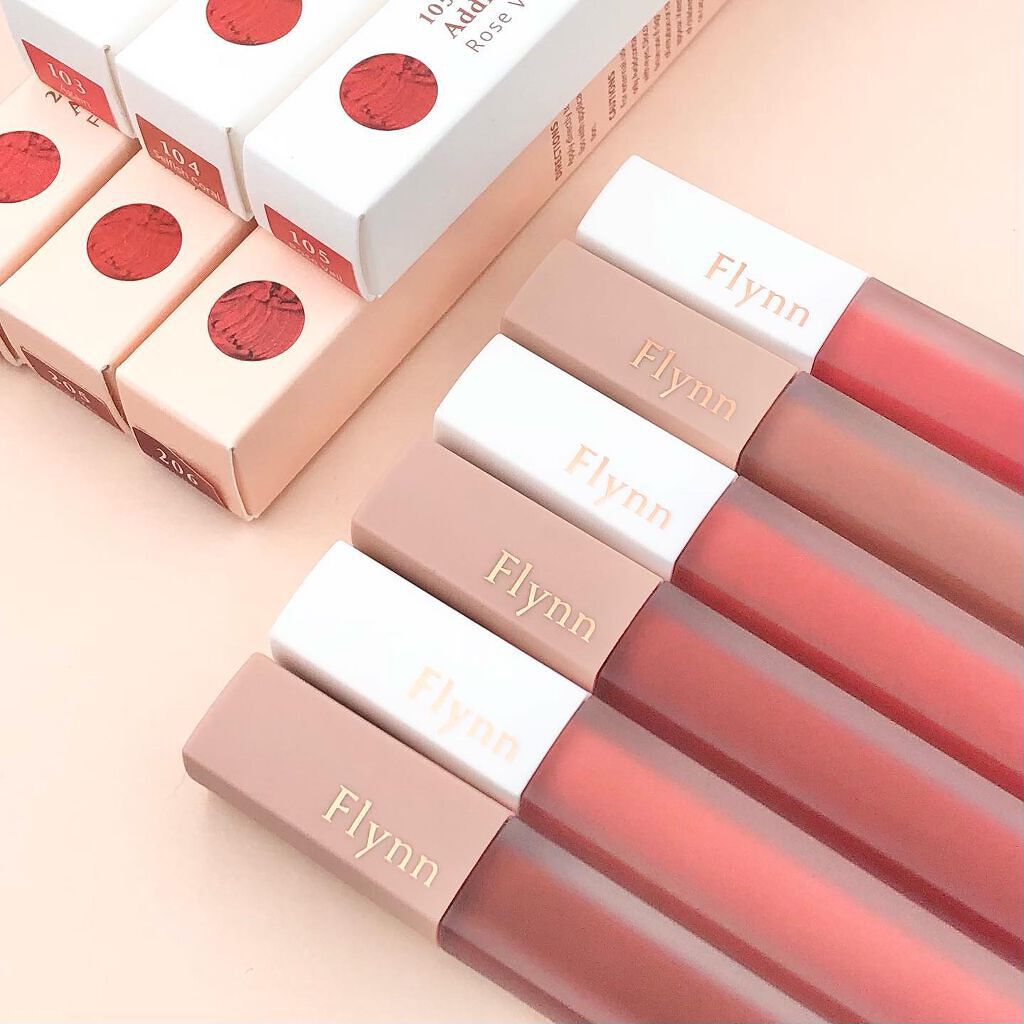 アディクション ベルベットティント 205 セイイエス/Flynn/リップティントを使ったクチコミ（2枚目）