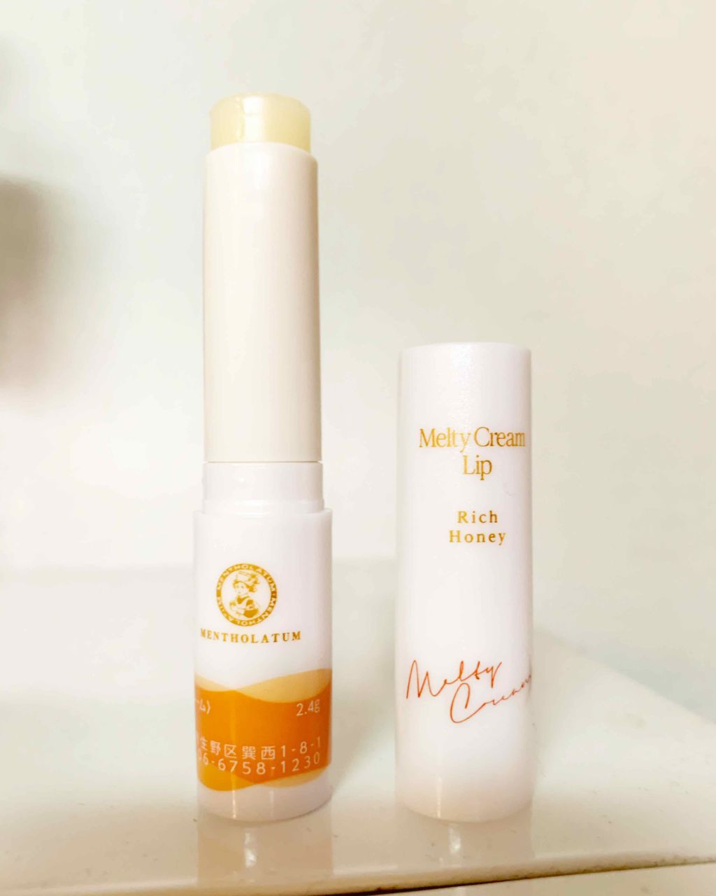 メルティクリームリップ/メンソレータム/リップクリームを使ったクチコミ（3枚目）