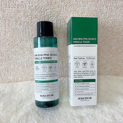 AHA·BHA·PHA 30デイズミラクルトナー/SOME BY MI/化粧水を使ったクチコミ(1枚目)