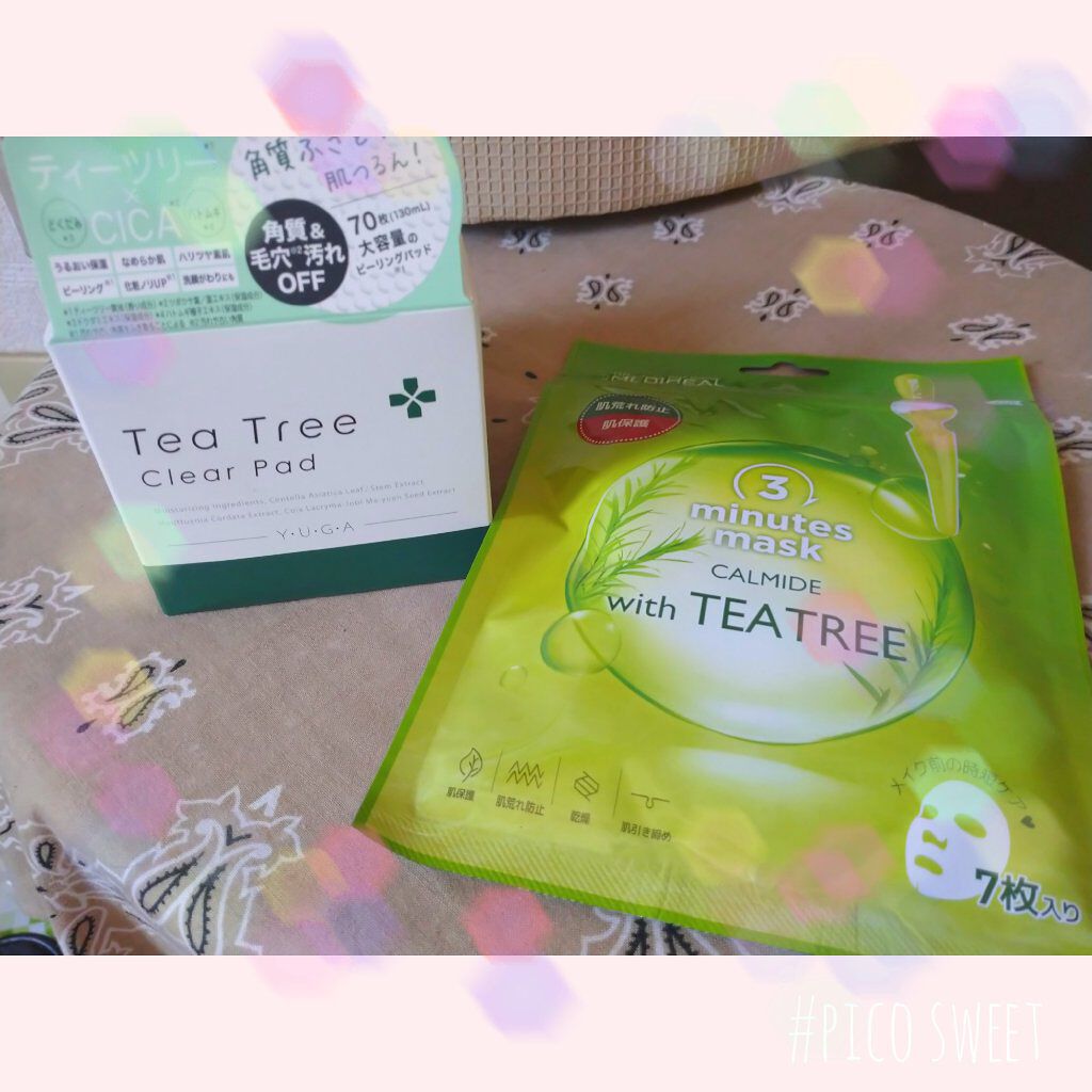 ティーツリークリアパッド/ユーガ/トナーパッドを使ったクチコミ（1枚目）