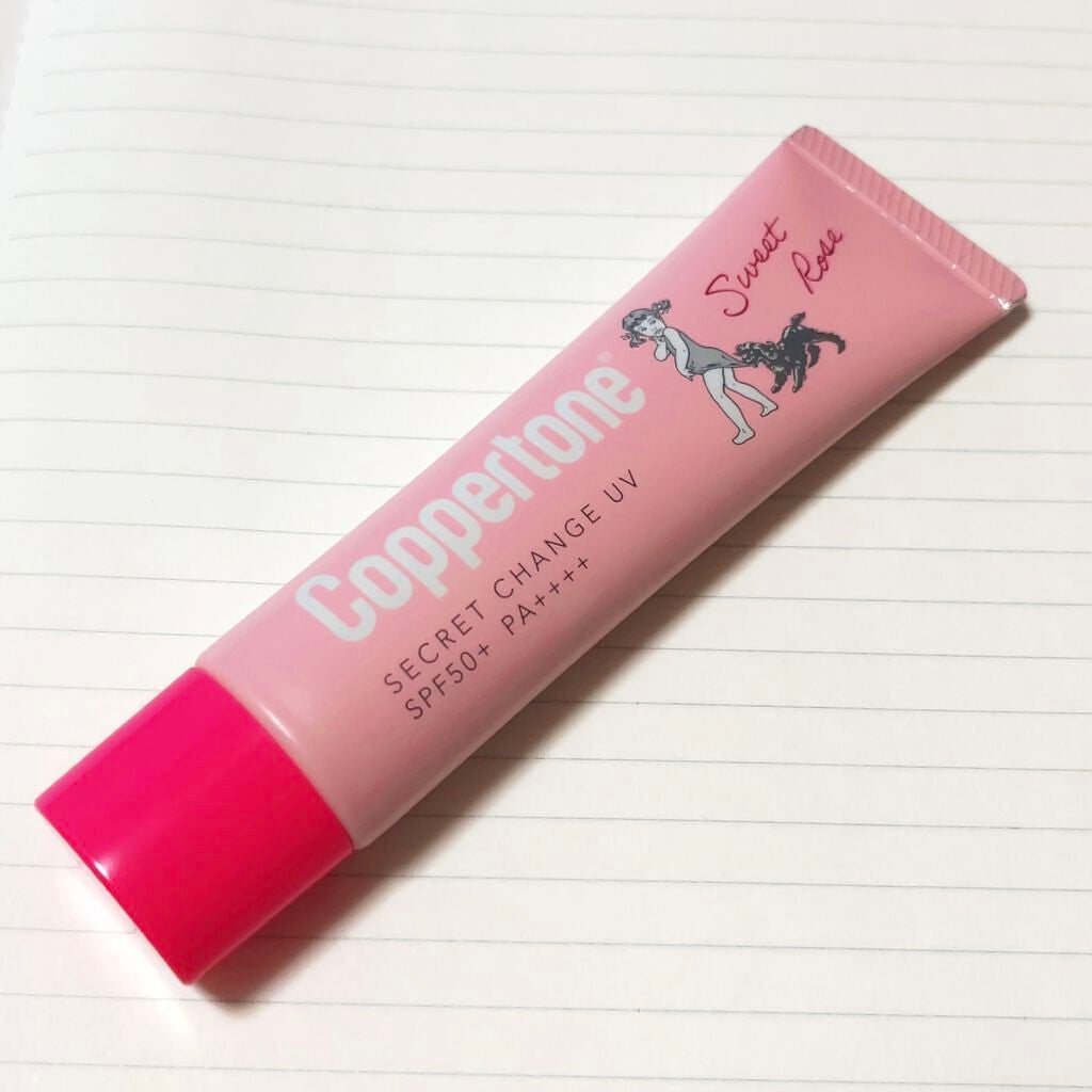 コパトーン シークレットチェンジUV スイートローズ/コパトーン/日焼け止めジェルを使ったクチコミ(1枚目)