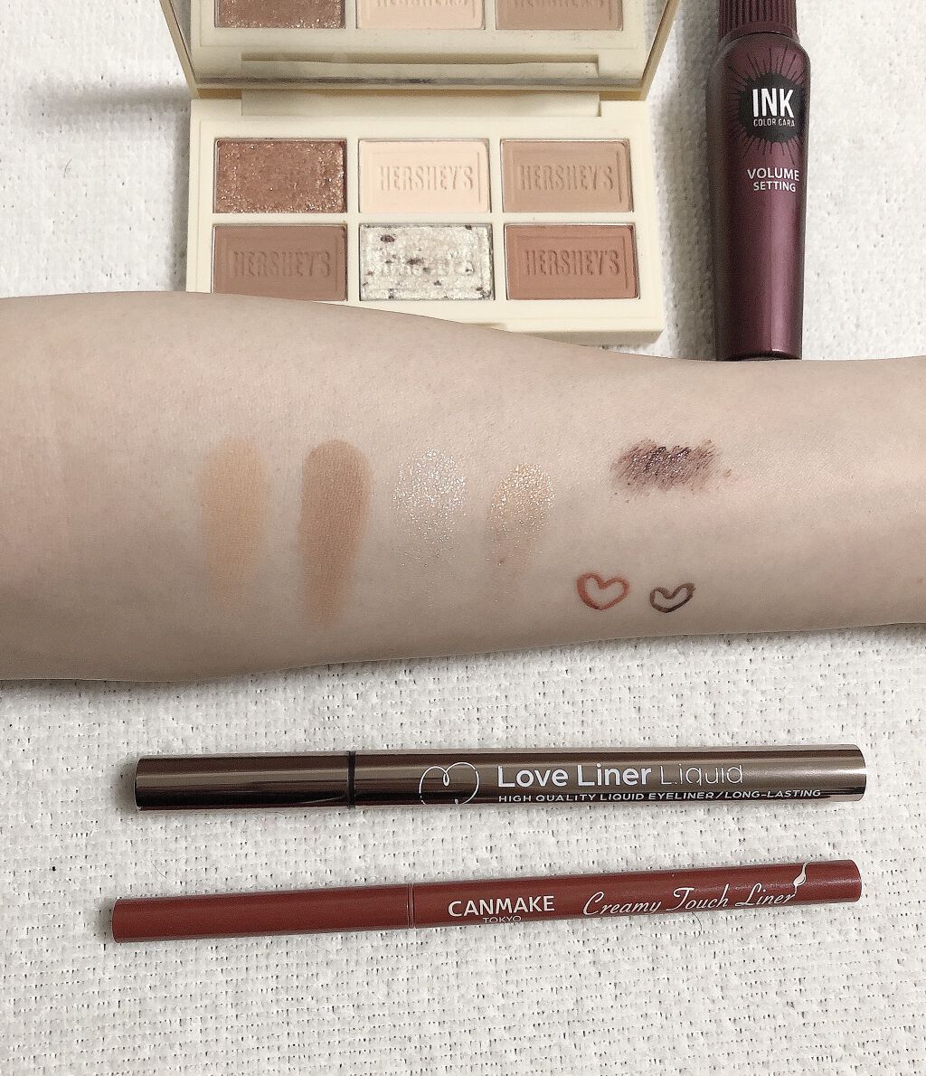 ハーシー プレイカラーアイズミニ/ETUDE/アイシャドウパレットを使ったクチコミ（2枚目）