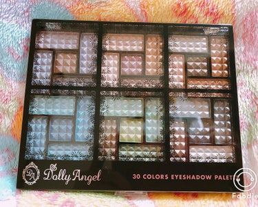 30COLORSEYESHADOWPALETTE/Dolly Angel/アイシャドウパレットを使ったクチコミ（3枚目）