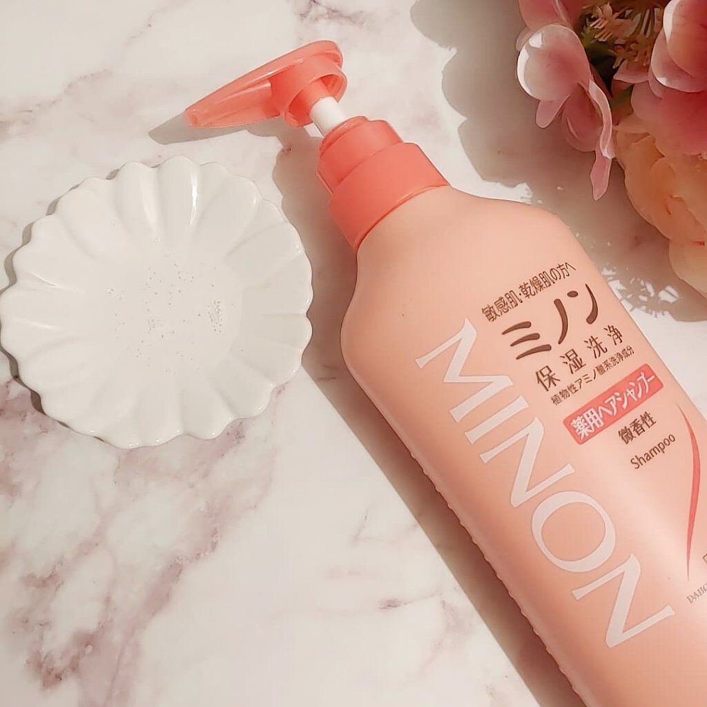 ミノン薬用ヘアシャンプー／薬用コンディショナー/ミノン/市販シャンプーを使ったクチコミ（2枚目）
