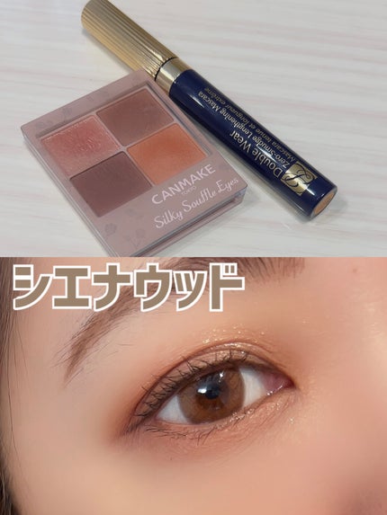 シルキースフレアイズ(マットタイプ)/キャンメイク/アイシャドウパレットを使ったクチコミ(1枚目)
