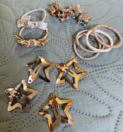 もちもちしょくぱん🍞 on LIPS 「スリーコインズキッズ用のヘアアクセセット✨ミニサイズのクリップ..」(2枚目)