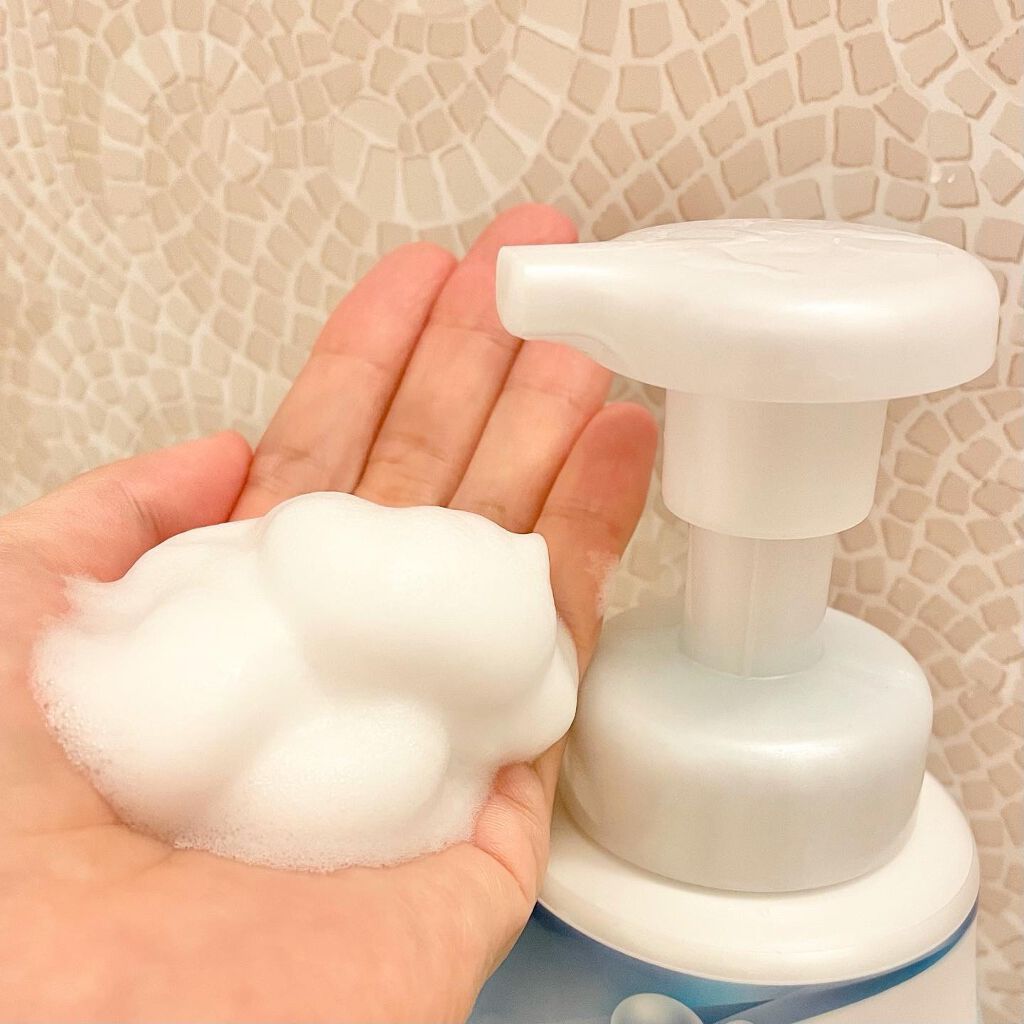 泡で出てくる ミルキィボディソープ やさしいせっけんの香り/ミルキィ/ボディソープを使ったクチコミ(2枚目)