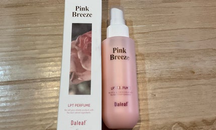 パフュームヘアパックインミスト Pink Breeze/Daleaf/アウトバストリートメントを使ったクチコミ(1枚目)