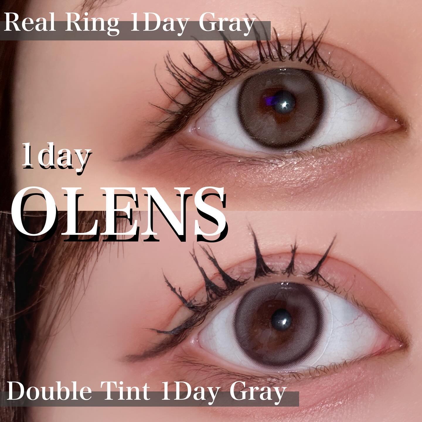 Real Ring 1day/OLENS/ワンデー（１DAY）カラコンを使ったクチコミ（1枚目）