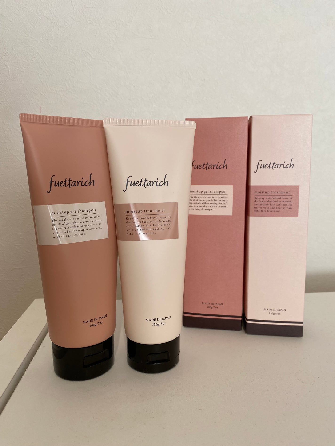 モイストアップ ジェル シャンプー/トリートメント/fuettarich (フエッタリッチ)/サロンシャンプーを使ったクチコミ(1枚目)