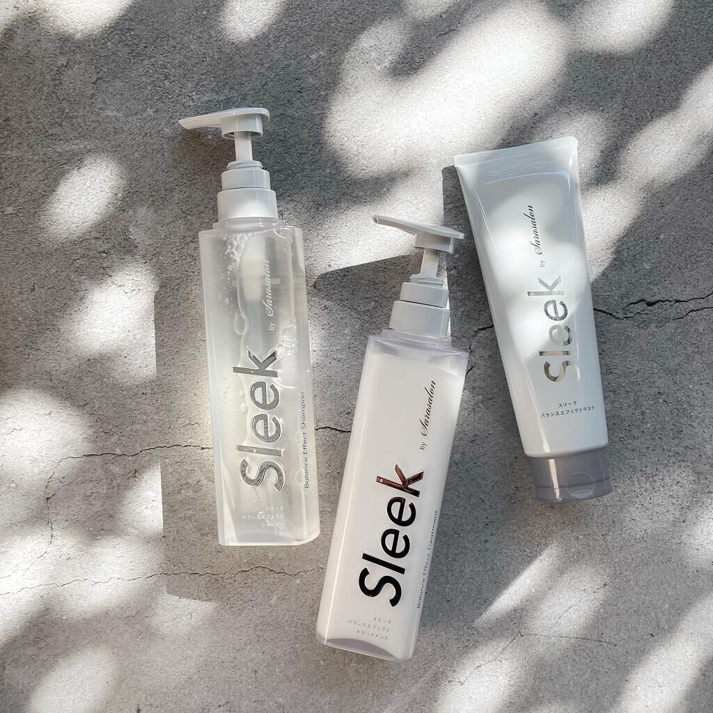 バランスエフェクトシャンプー／トリートメント/スリーク by サラサロン/市販シャンプーを使ったクチコミ（3枚目）