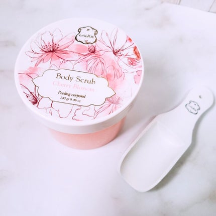 ボディスクラブ チェリーブロッサム/Laline/ボディスクラブを使ったクチコミ(1枚目)