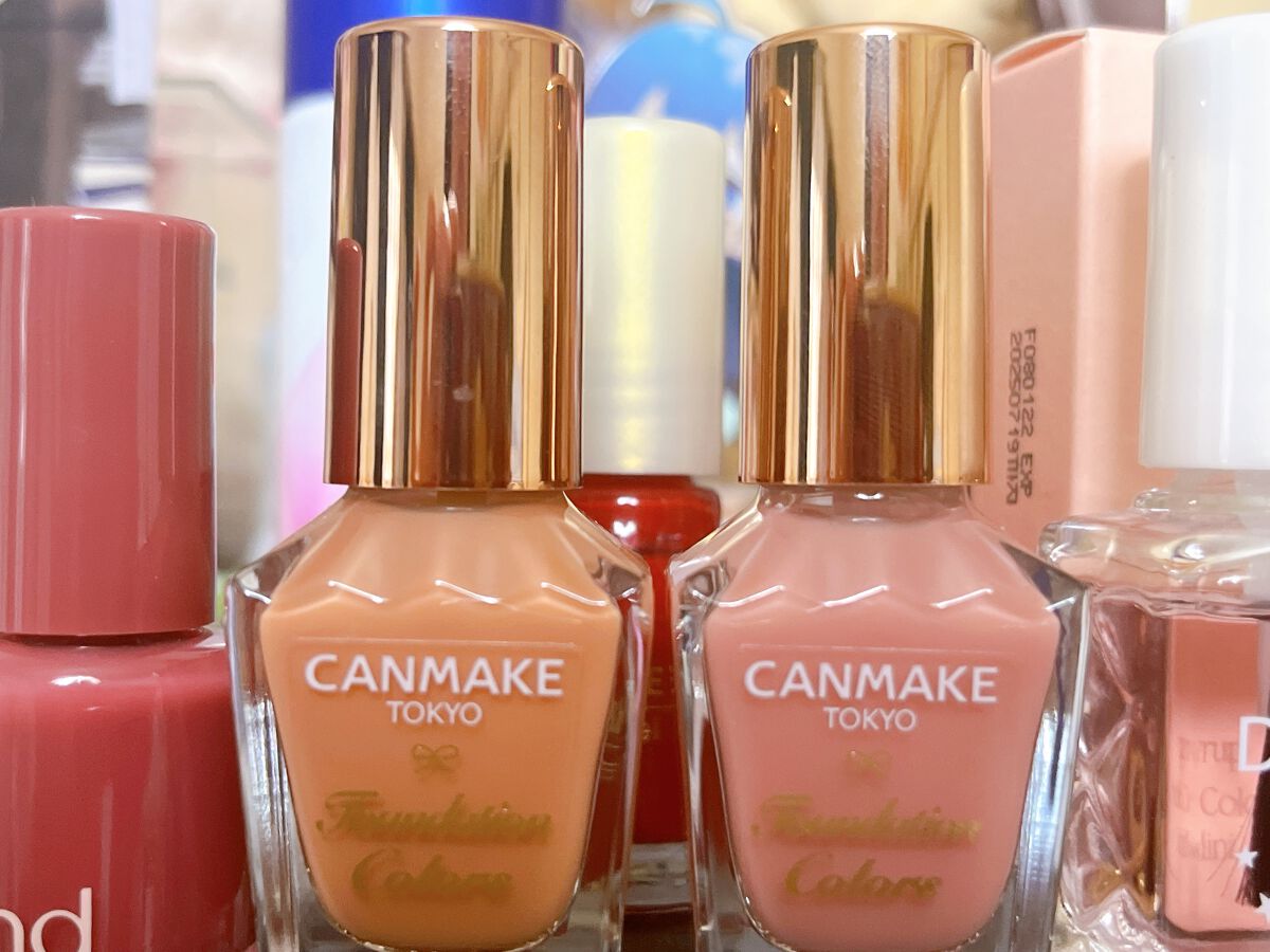 ファンデーションカラーズ/キャンメイク/マニキュアを使ったクチコミ（1枚目）