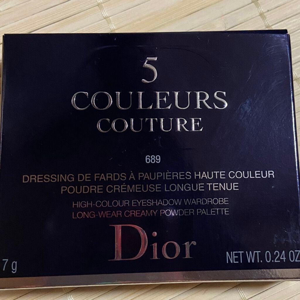 【旧】サンク クルール クチュール/Dior/アイシャドウパレットを使ったクチコミ(1枚目)