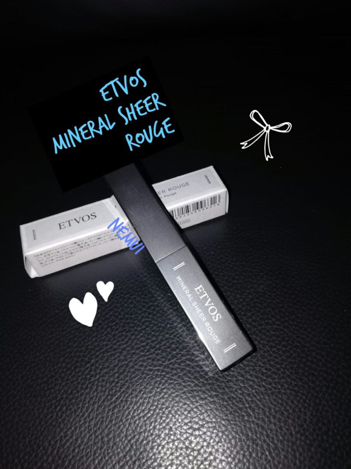 ミネラルシアールージュ プライムレッド/エトヴォス/口紅を使ったクチコミ（1枚目）