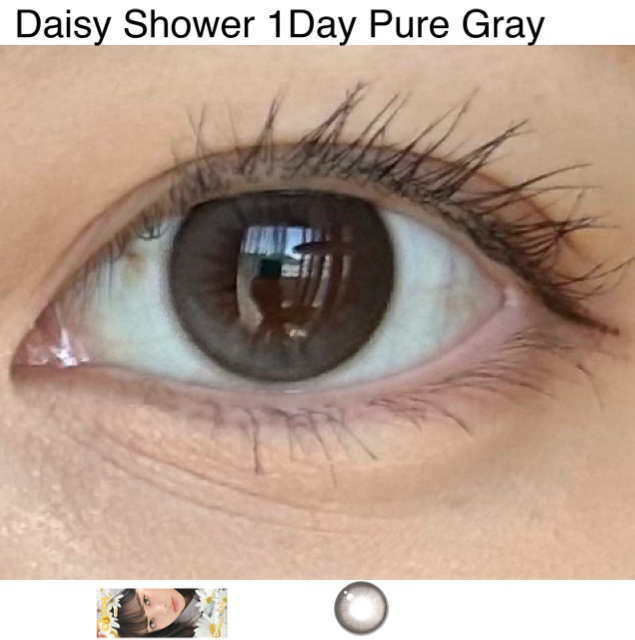 Daisy Shower 1Day/chuu LENS/ワンデー（１DAY）カラコンを使ったクチコミ（1枚目）
