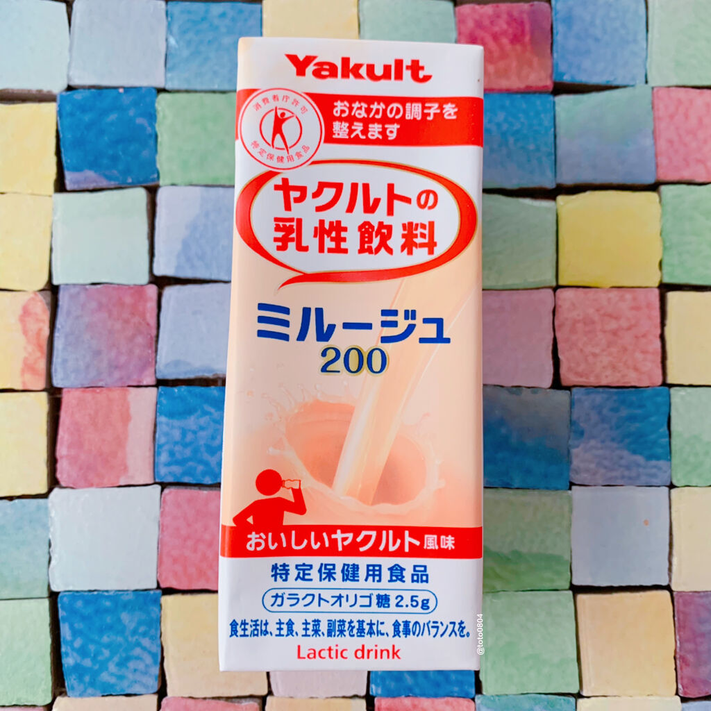 ヤクルトの乳性飲料 ミルージュ/ヤクルト/ドリンクを使ったクチコミ（1枚目）