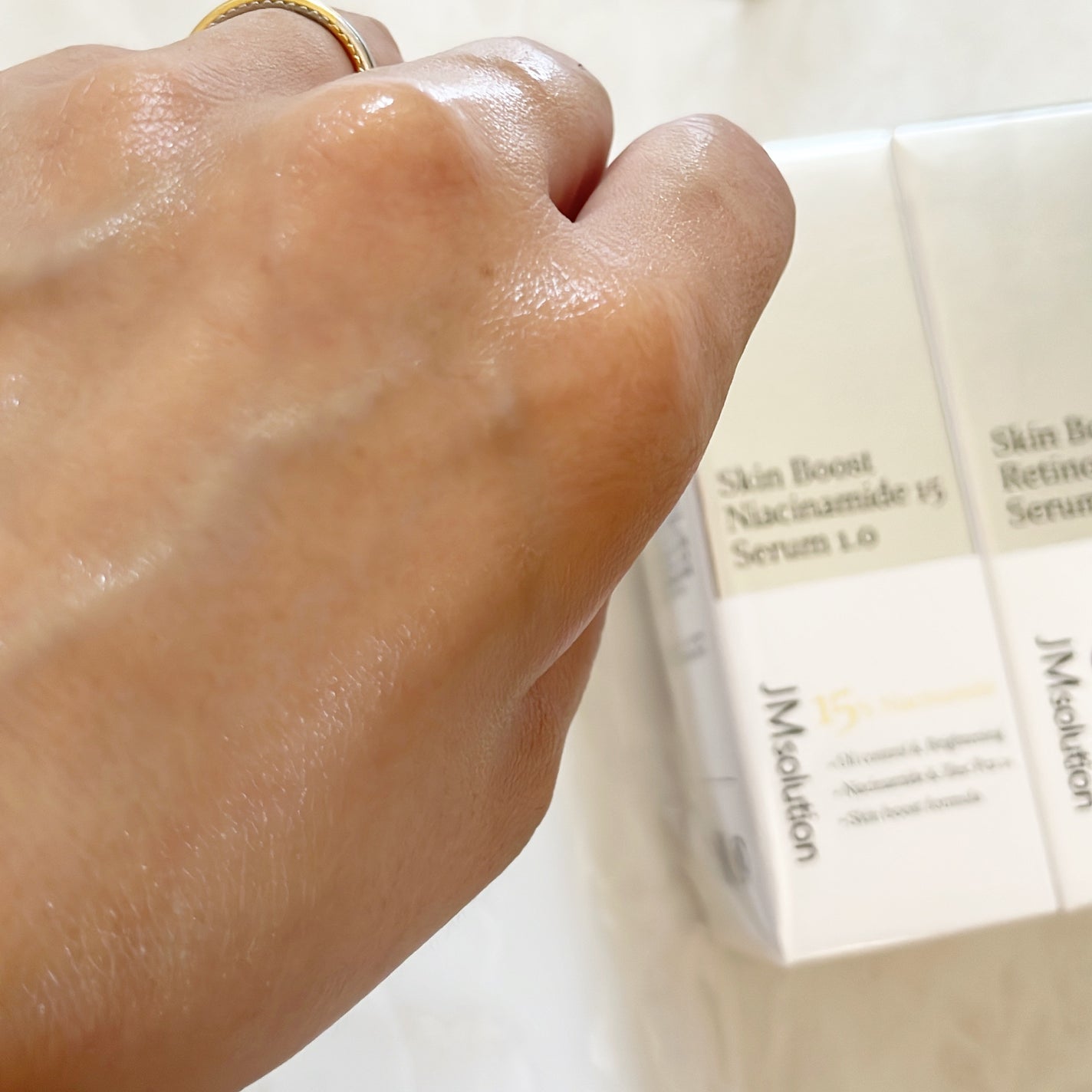 スキンブーストナイアシンアミド/JMsolution/美容液を使ったクチコミ(3枚目)