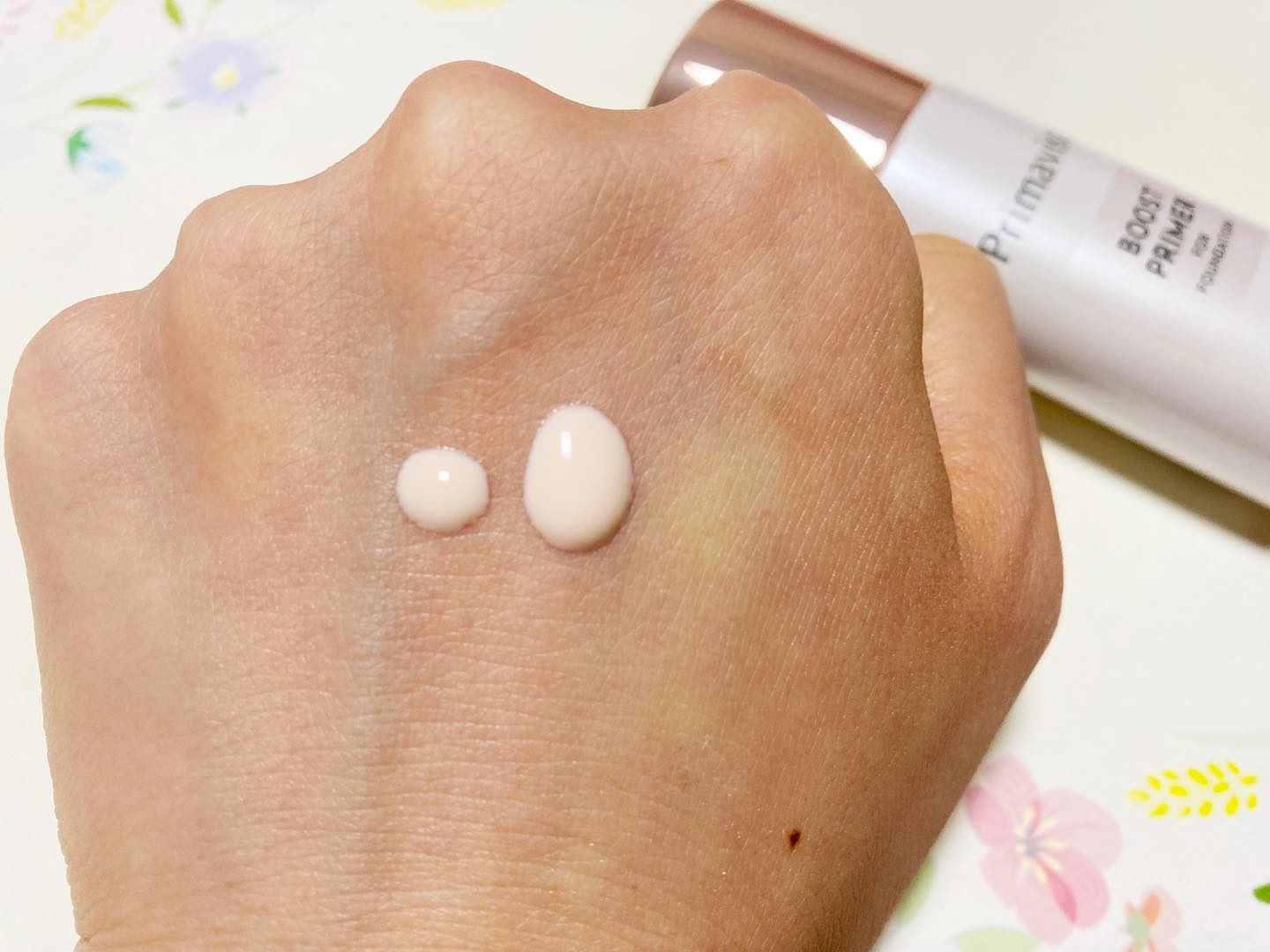 ファンデブースト<皮脂くずれ防止>/プリマヴィスタ/化粧下地を使ったクチコミ（3枚目）