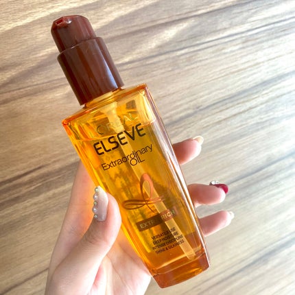 エルセーヴ エクストラオーディナリーオイル エクストラリッチ フィニッシュ/ロレアル パリ/ヘアオイルを使ったクチコミ(2枚目)