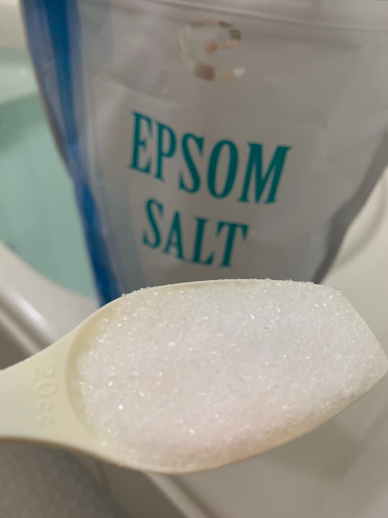 Epsom Salt (エプソムソルト) 国産(岡山県産)/EARTH CONSCIOUS (アースコンシャス)/無機塩系入浴剤を使ったクチコミ(1枚目)