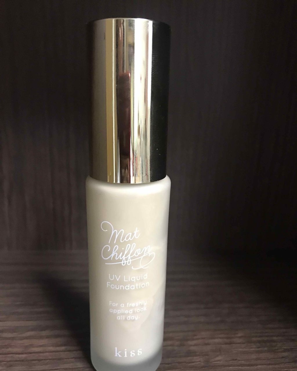 マットシフォン UVリキッドファンデ/KiSS/リキッドファンデーションを使ったクチコミ（1枚目）