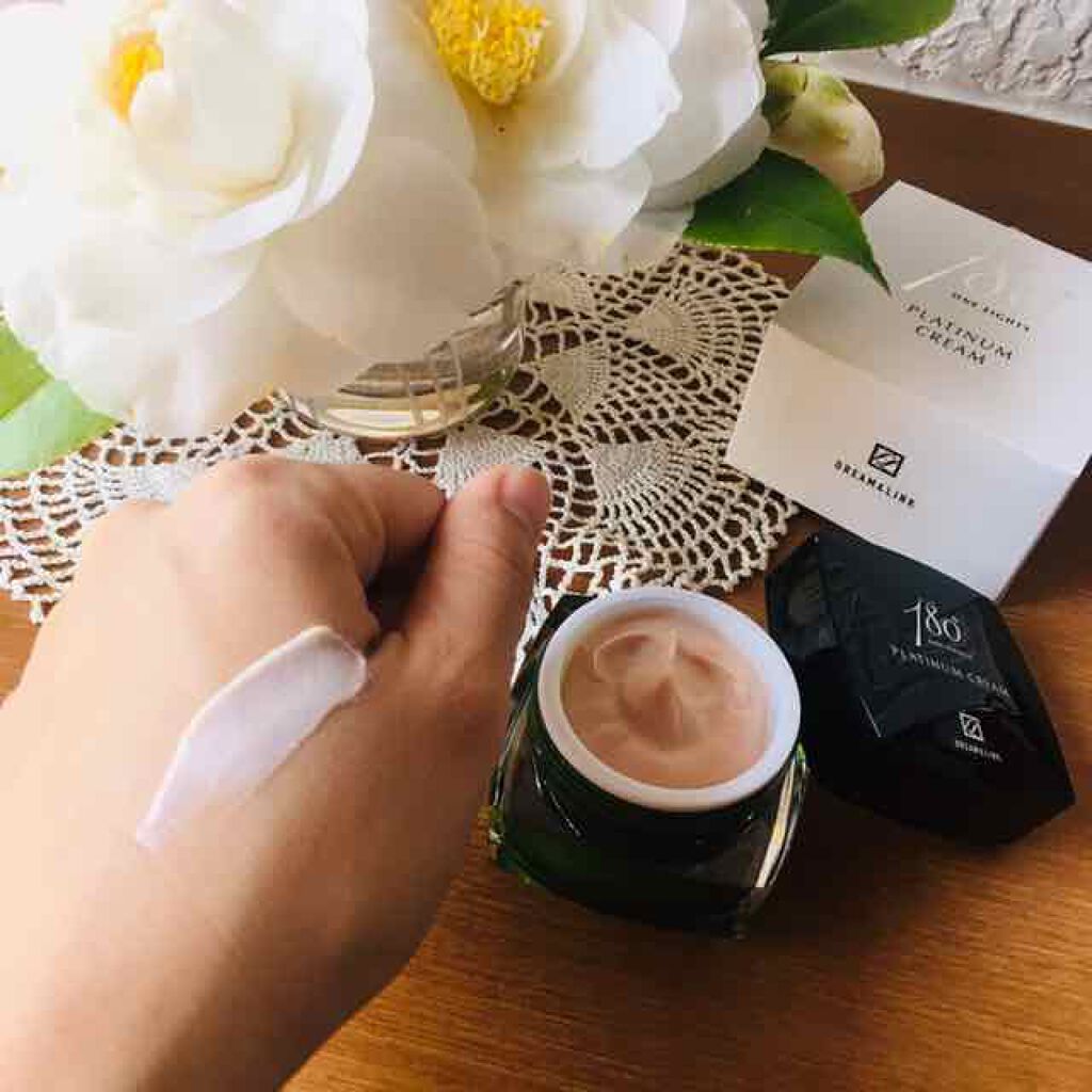 プラチナクリーム/180°(ワンエイティ)/フェイスクリームを使ったクチコミ(4枚目)