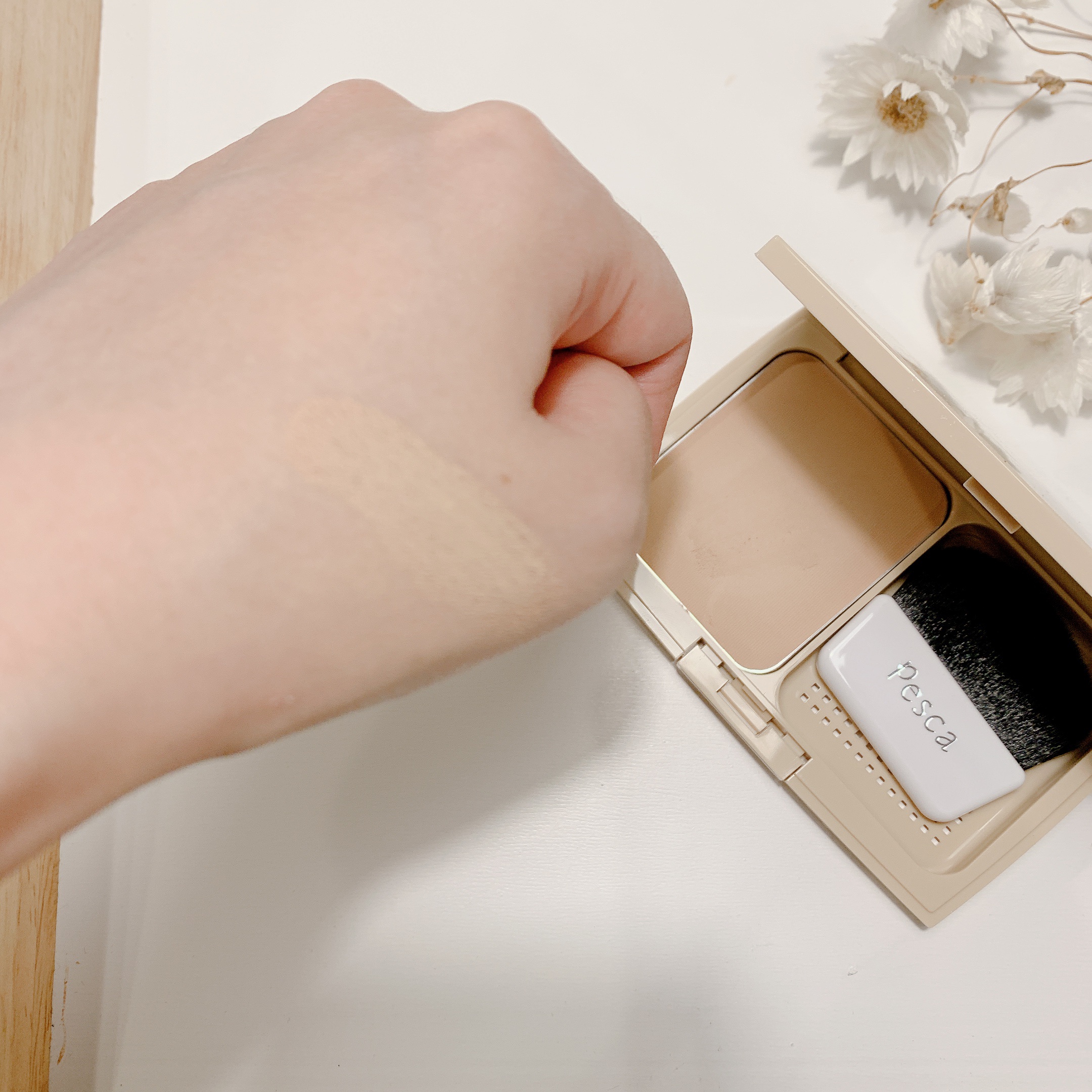 ピクジェリークセラムパウダリーBB-SP/Pesca(ペスカ)/パウダーファンデーションを使ったクチコミ（3枚目）