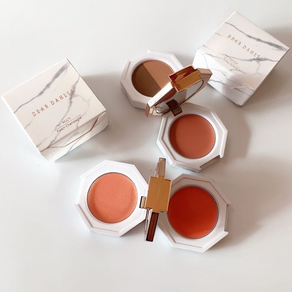 パラダイス デュアルパレット/DEAR DAHLIA/マルチパレットを使ったクチコミ(4枚目)