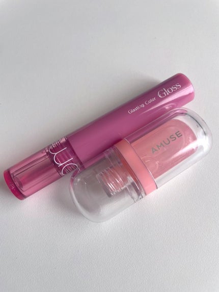 グラスティングカラーグロス/rom&nd/リップグロスを使ったクチコミ(1枚目)