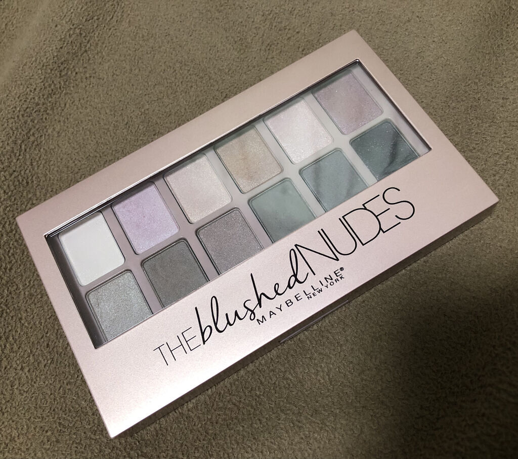 ヌードパレット ブラッシュド 01/MAYBELLINE NEW YORK/アイシャドウパレットを使ったクチコミ（1枚目）