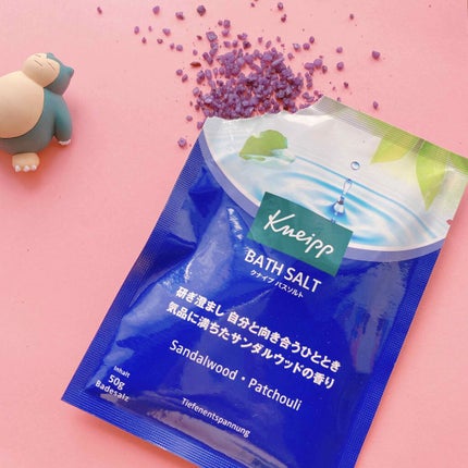 クナイプ バスソルト サンダルウッドの香り/クナイプ/無機塩系入浴剤を使ったクチコミ(1枚目)