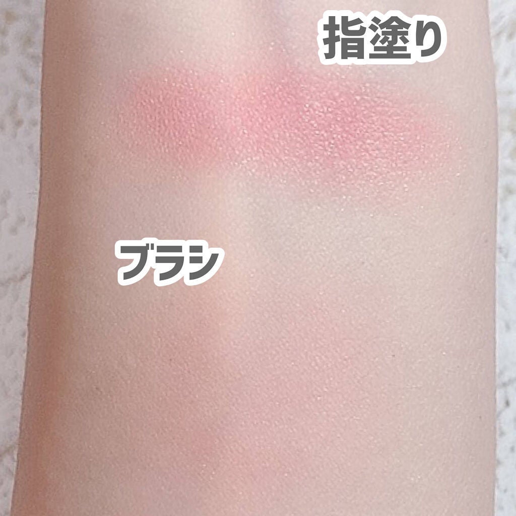 ナチュラル チークN/CEZANNE/パウダーチークを使ったクチコミ(2枚目)