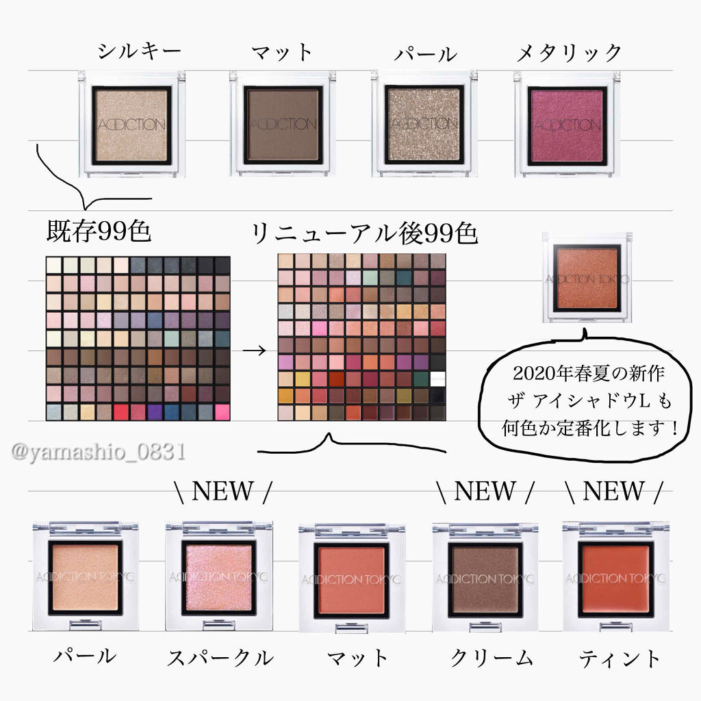 アディクション ザ アイシャドウ 05 Swan Lake (P) /ADDICTION/単色アイシャドウを使ったクチコミ（3枚目）