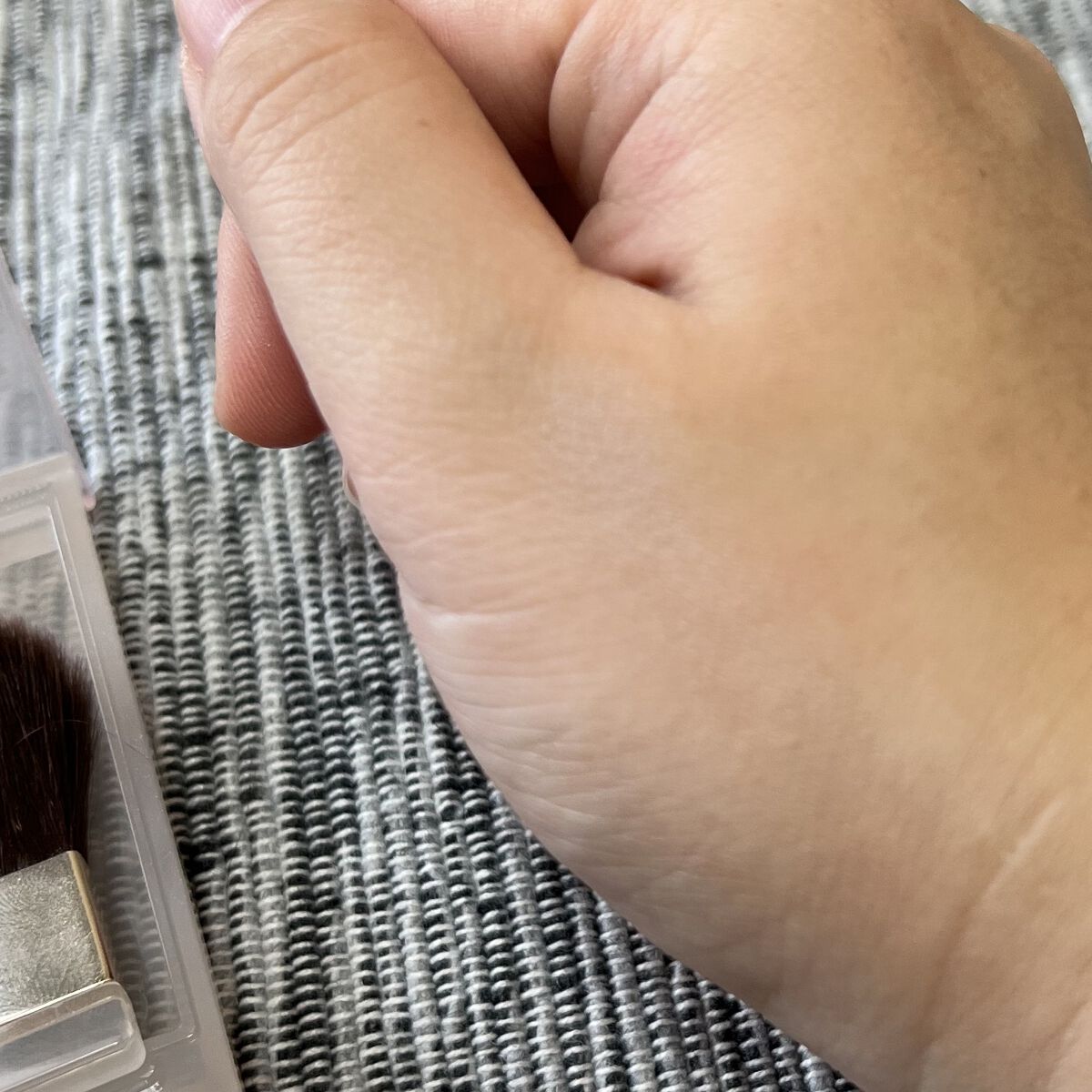 シームレストーン ブラッシュ/excel/パウダーチークを使ったクチコミ（3枚目）