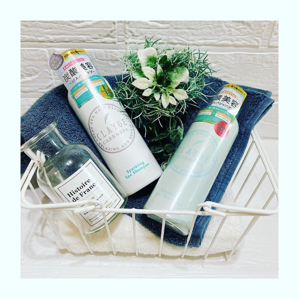 スパークリングスパシャンプー/CLAYGE/シャンプー・コンディショナーを使ったクチコミ(2枚目)