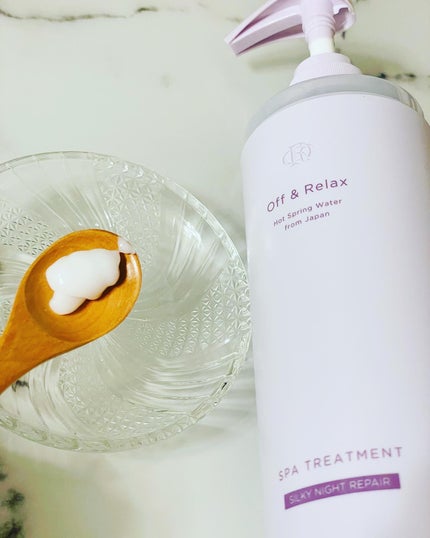 OR スパ・シャンプー/ヘアトリートメント シルキーナイトリペア/Off&Relax/市販シャンプーを使ったクチコミ(3枚目)