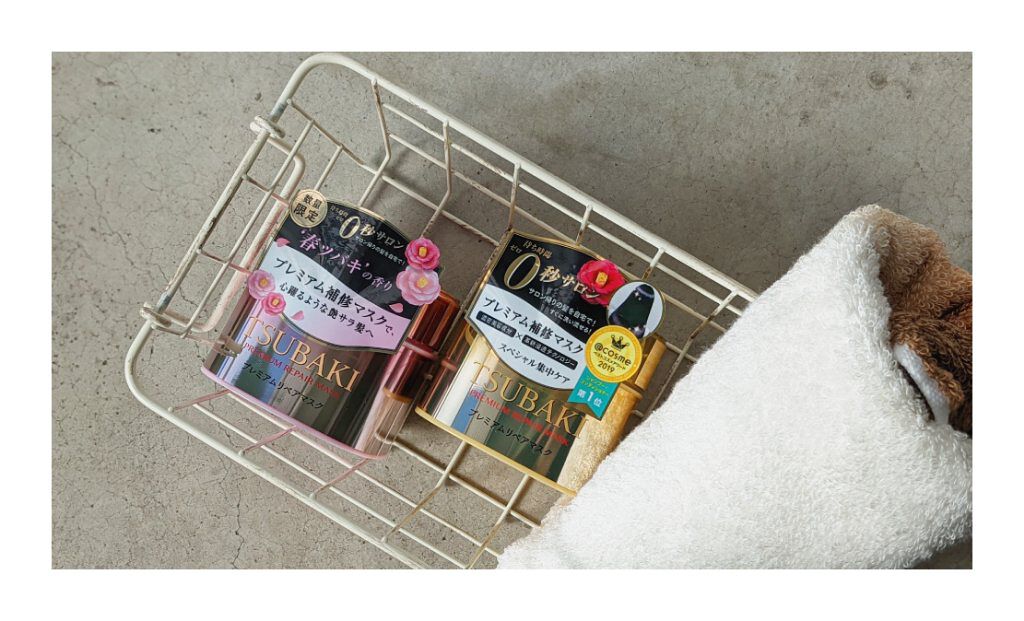 プレミアムリペアマスク（資生堂　プレミアムリペアマスク） S (春ツバキの香り)/TSUBAKI/ヘアマスク・ヘアパックを使ったクチコミ（1枚目）